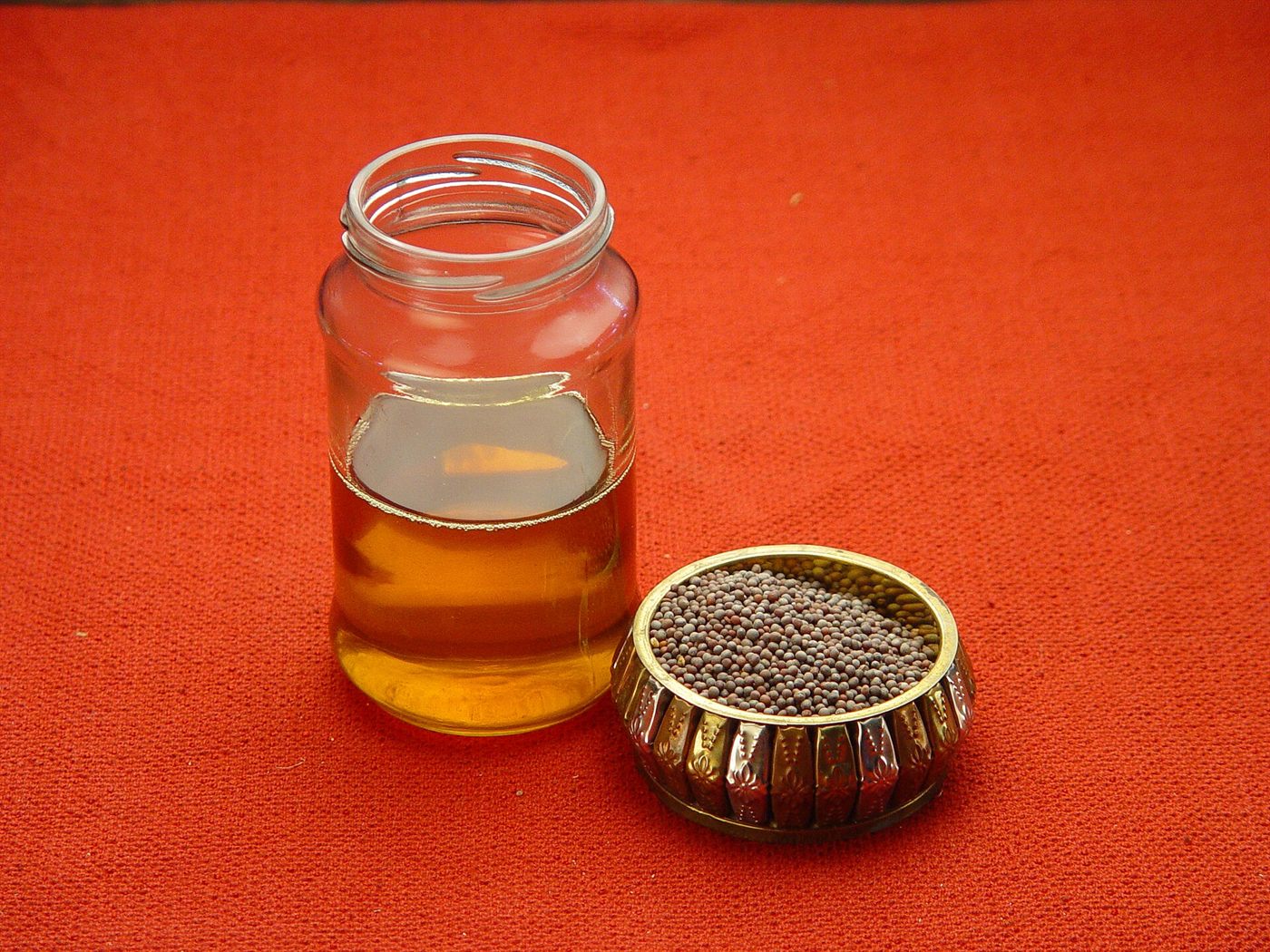 Ghani-pressed mustard oil